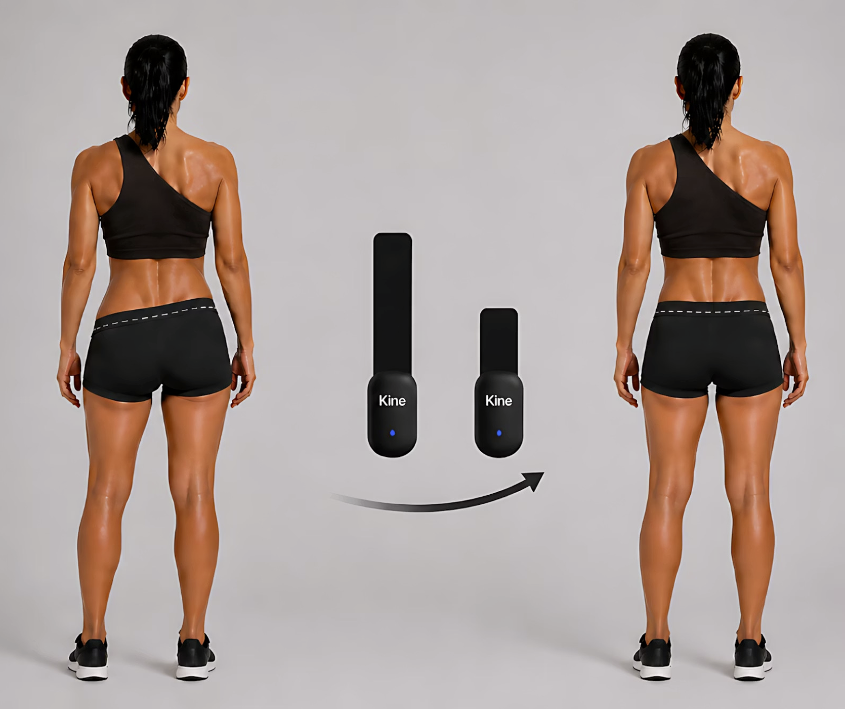 Before & after — hip